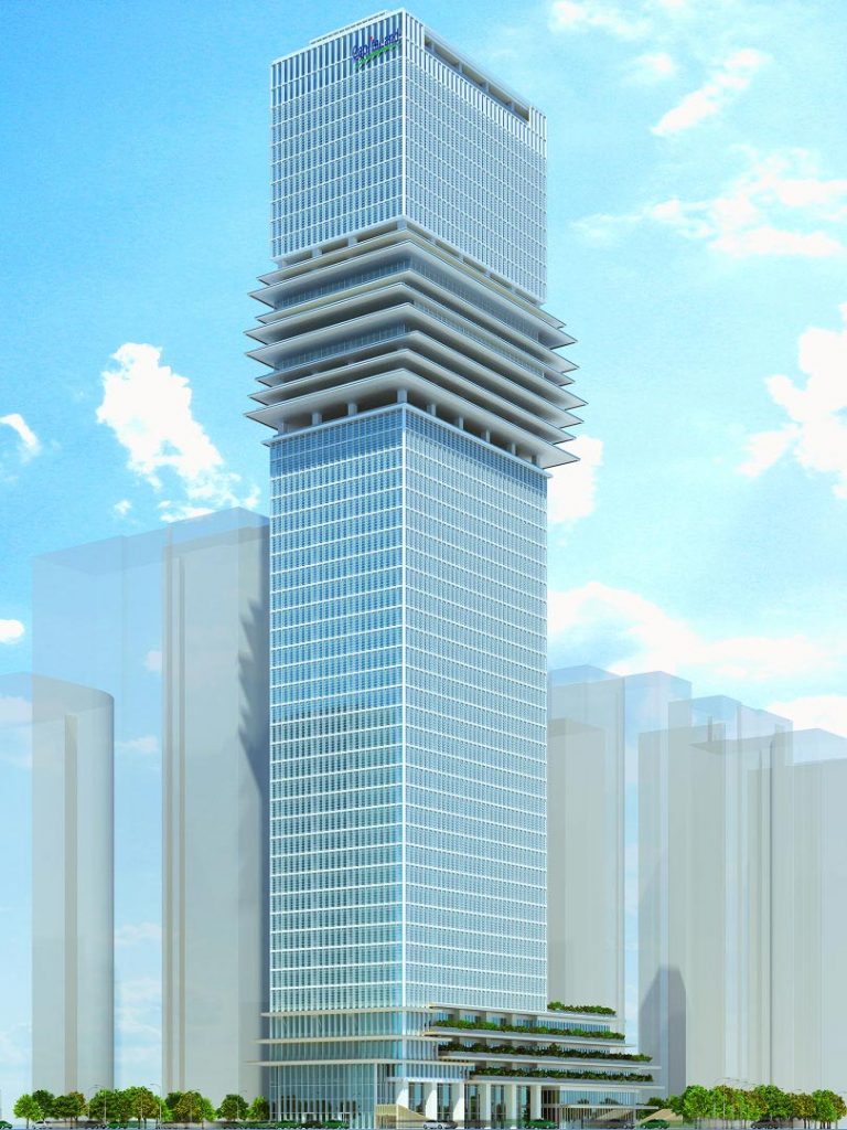 Hình tòa nhà văn phòng Grand Marina Saigon - xem thêm thông tin chi tiết tại: https://house.com.vn/van-phong-grand-marina-saigon/